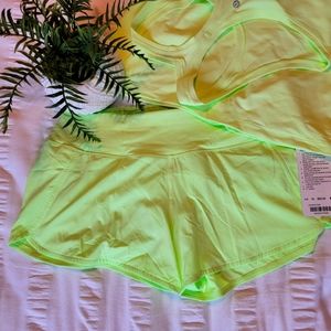 Green Lulu Run Time Short ||
